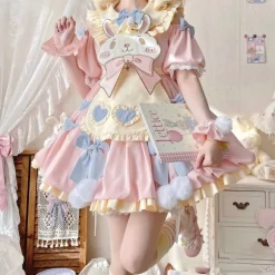 Pastel Easter Bunny Dress