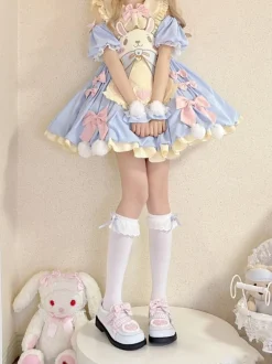 Pastel Easter Bunny Dress