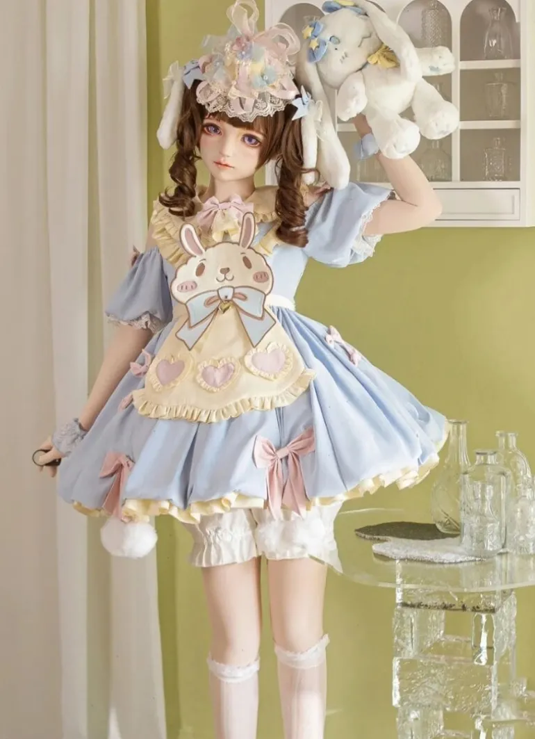 Pastel Easter Bunny Dress