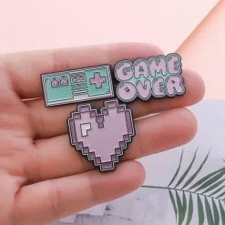 Pastel Gamer Enamel Pins