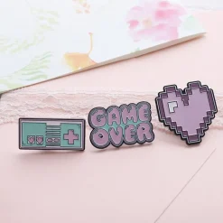 Pastel Gamer Enamel Pins