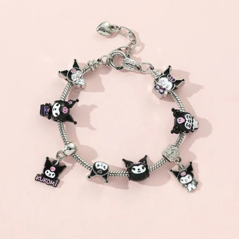 Pastel Goth Charm Bracelet