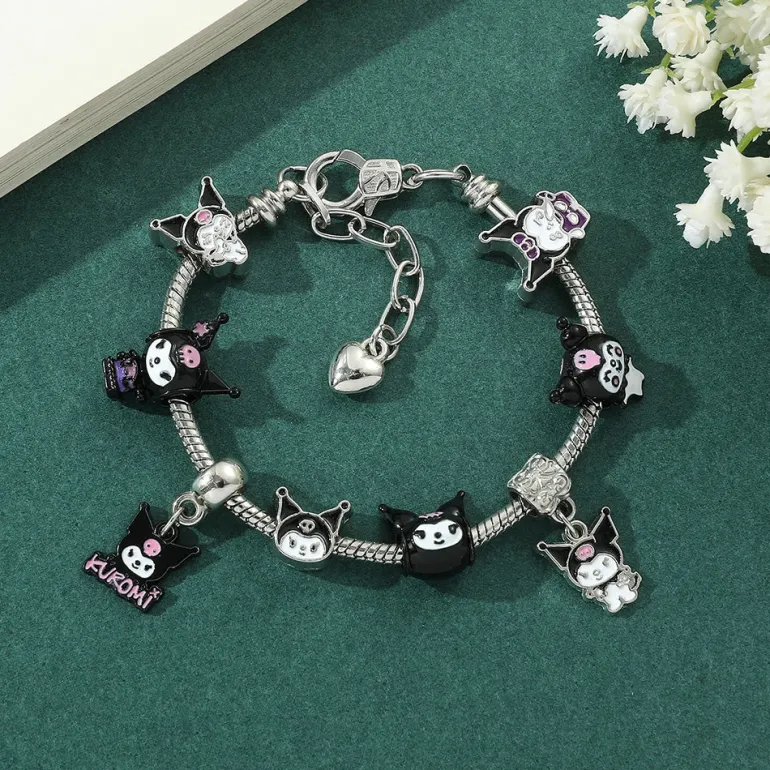 Pastel Goth Charm Bracelet