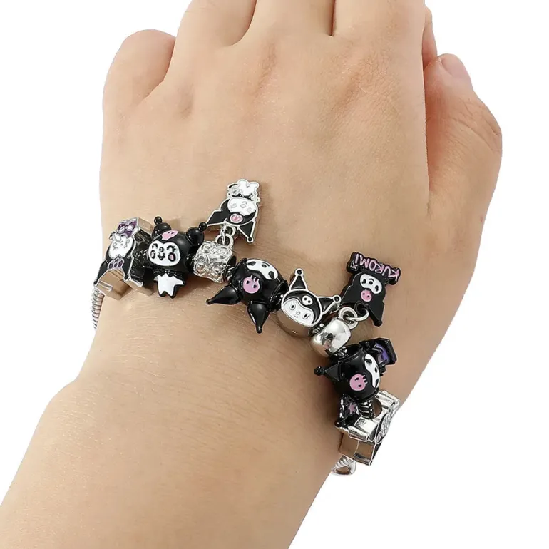 Pastel Goth Charm Bracelet
