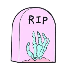 Pastel Goth Creepy Cute Enamel Pin Set