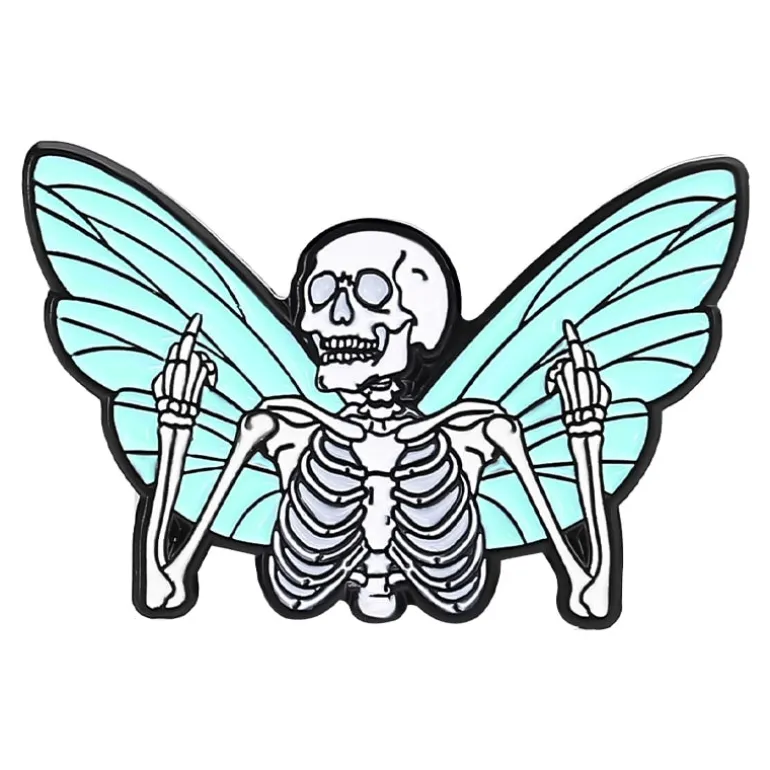 Pastel Goth Creepy Cute Enamel Pin Set