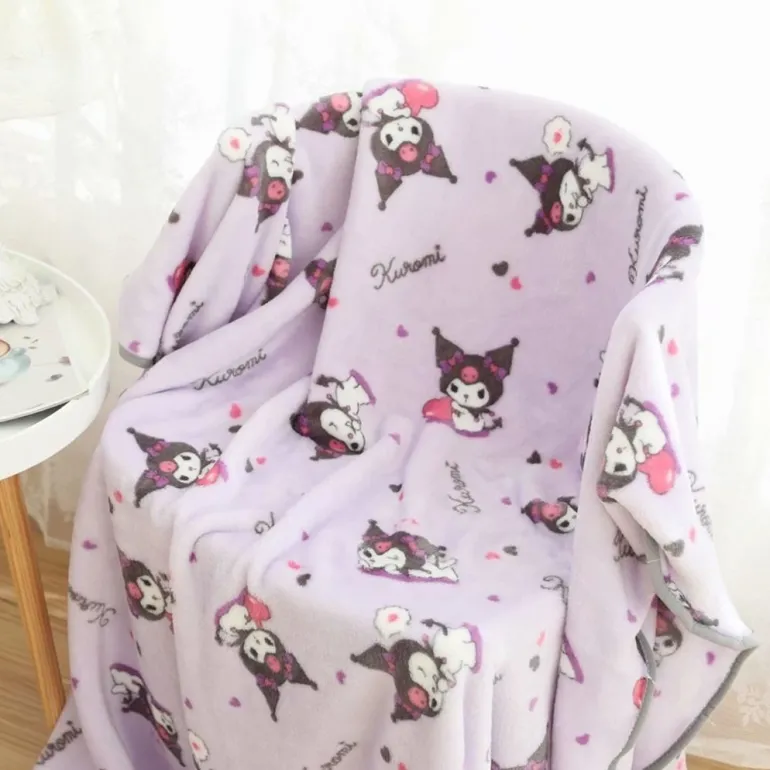 Pastel Goth Fuzzy Blanket Set