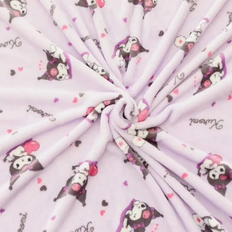 Pastel Goth Fuzzy Blanket Set