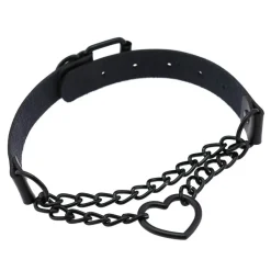 Pastel Goth Heart Choker