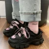 Pastel Goth Heart Sneakers