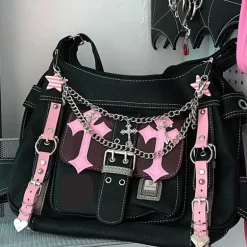 Pastel Goth Y2K Messenger Bag