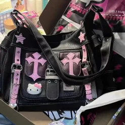 Pastel Goth Y2K Messenger Bag