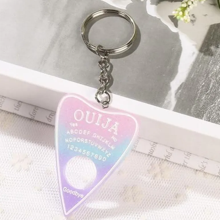 Pastel Ouija Keychain