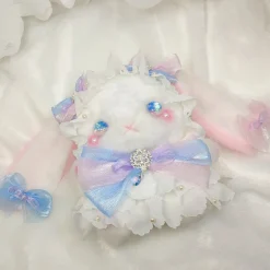 Pastel Princess Bunny Plush Bag