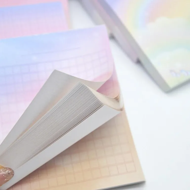 Pastel Rainbow Baby Stationery Pad