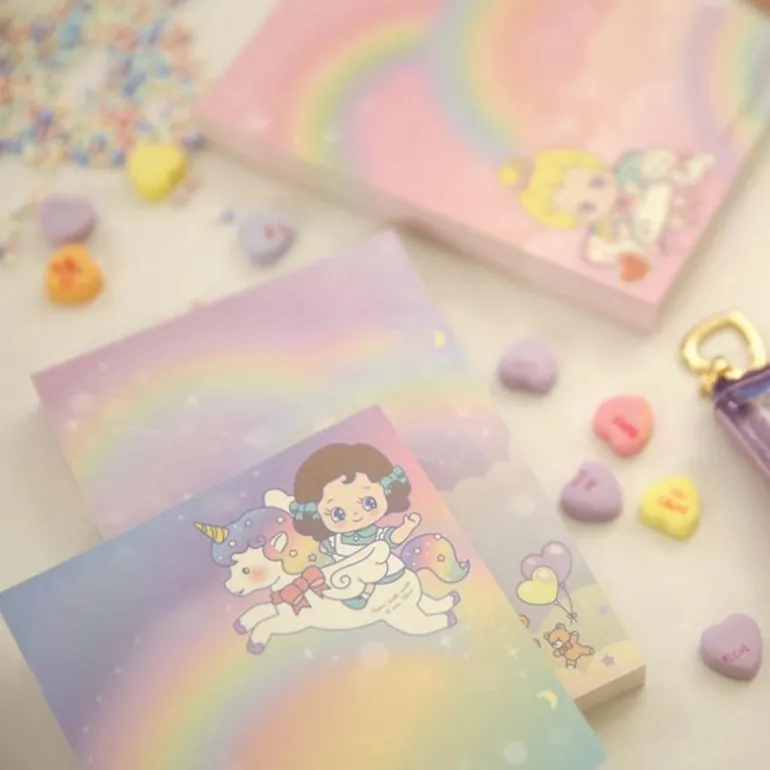 Pastel Rainbow Baby Stationery Pad