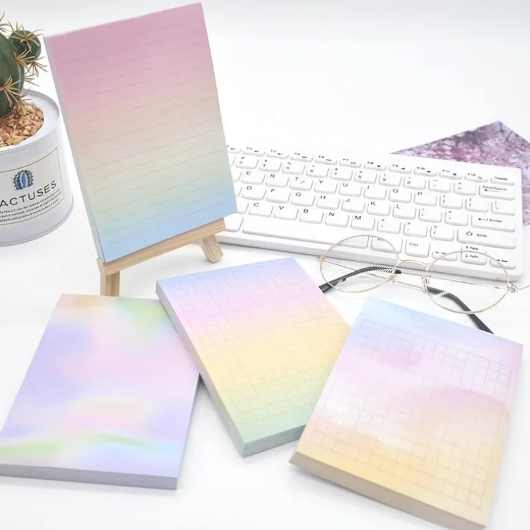 Pastel Rainbow Baby Stationery Pad