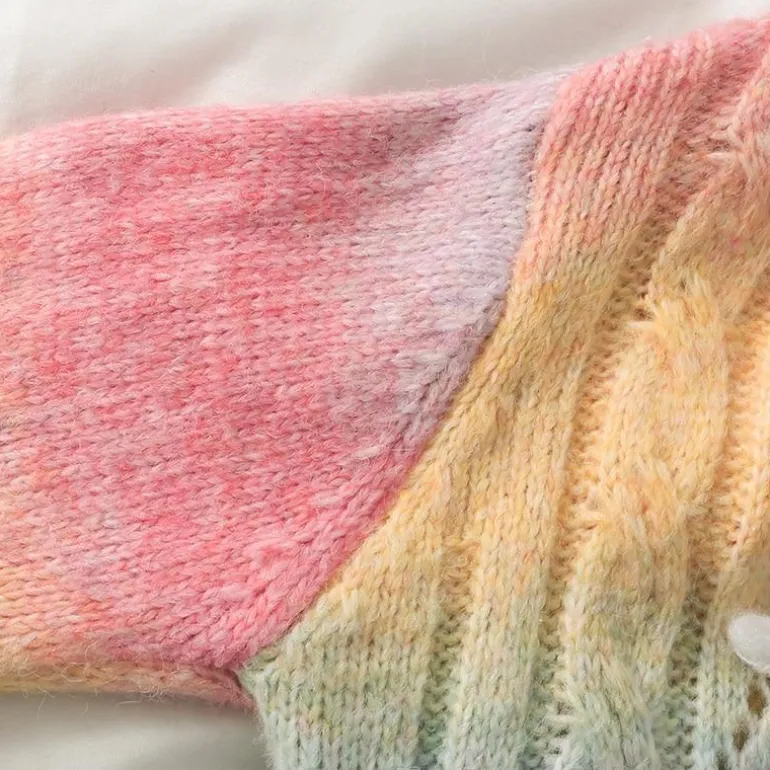 Pastel Rainbow Cardigan