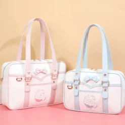 Pastel Sheep Teacup Messenger Bag