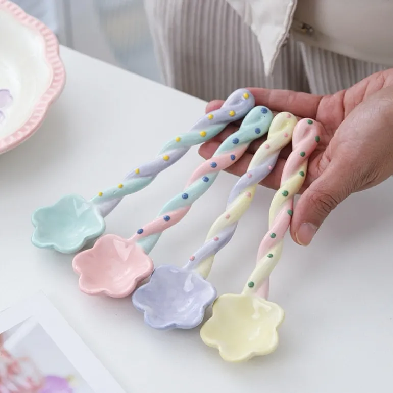 Pastel Star Spoons