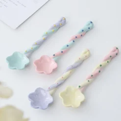 Pastel Star Spoons
