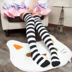 Pastel Striped Stockings
