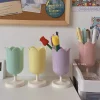 Pastel Tulip Pen Holder