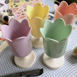 Pastel Tulip Pen Holder