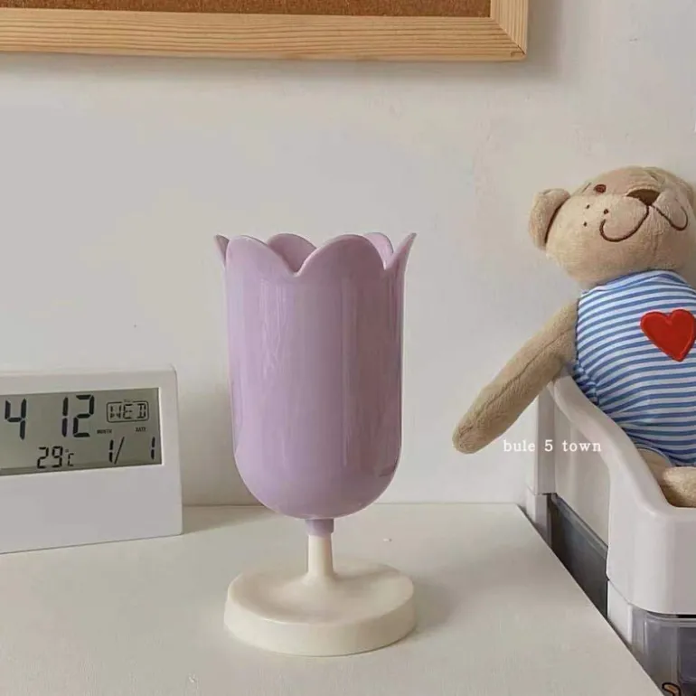 Pastel Tulip Pen Holder