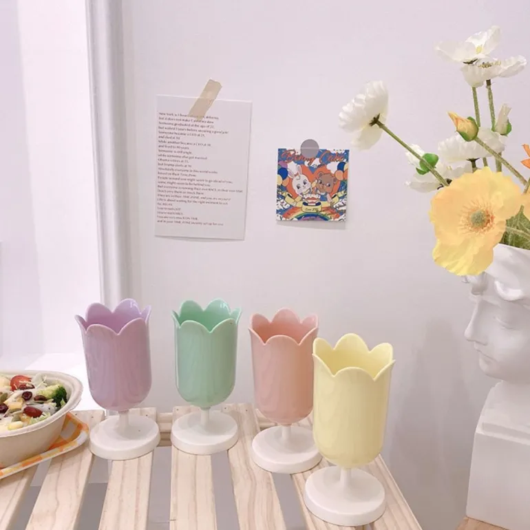 Pastel Tulip Pen Holder