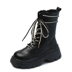 Pastel Warrior Combat Boots