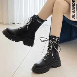 Pastel Warrior Combat Boots