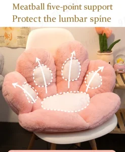 Paw Print Seat Cushion