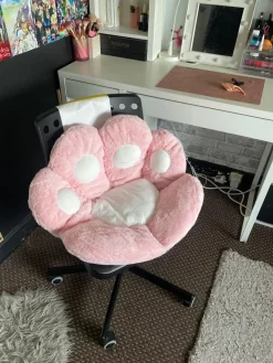 Paw Print Seat Cushion