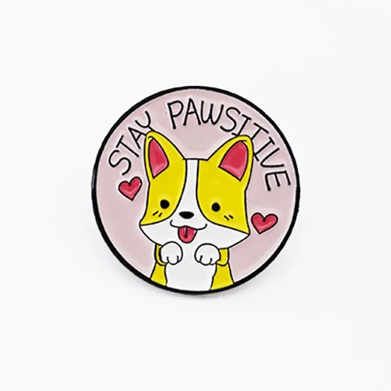 Pawsitive Enamel Pins