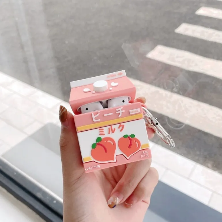 Peach Box Airpod Case