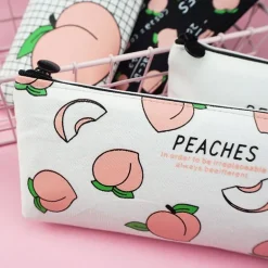 Peaches Makeup Bag