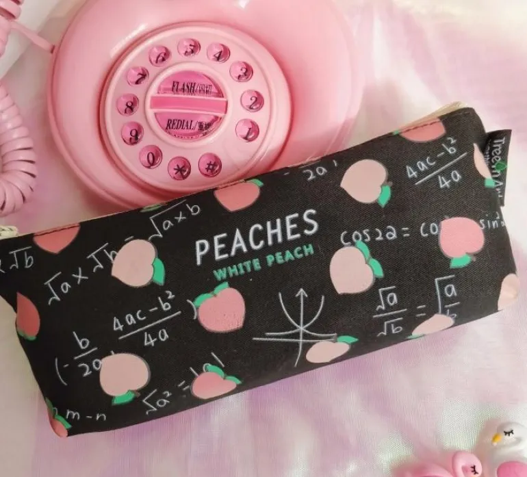 Peaches Makeup Bag