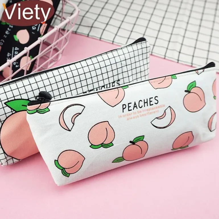 Peaches Makeup Bag