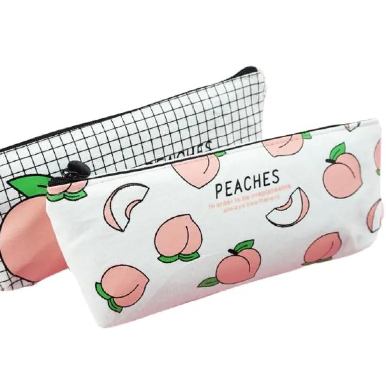 Peaches Makeup Bag