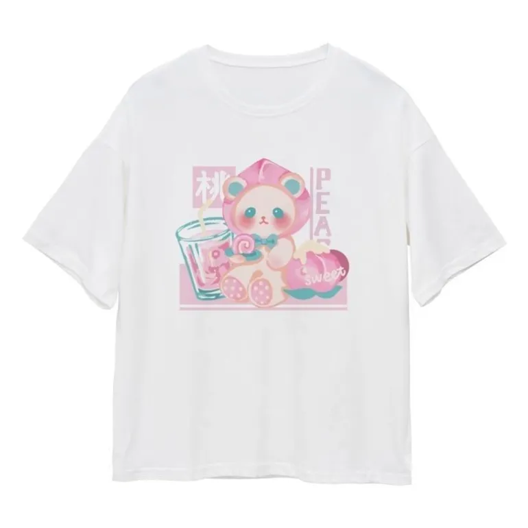 Peachy Baby Bear Tee