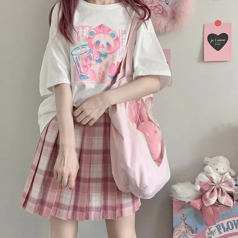 Peachy Baby Bear Tee