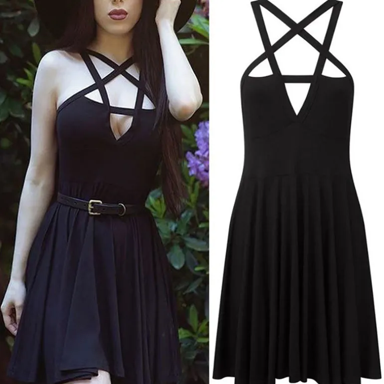 Pentagram Harness Dress