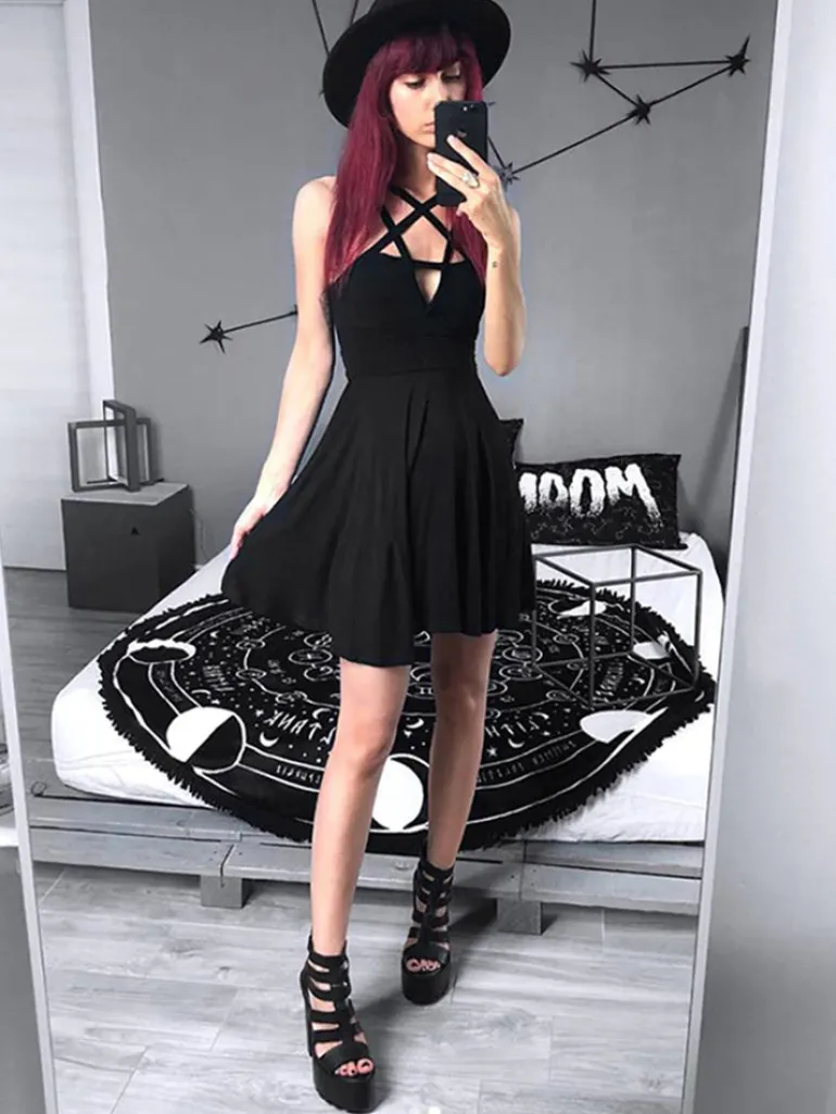 Pentagram Harness Dress