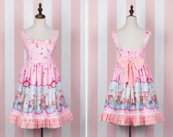 Pink Baby Deer Dress