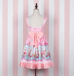 Pink Baby Deer Dress