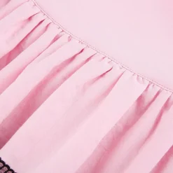 Pink Black Layered Skirt