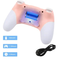 Pink Bluetooth Game Controller For PC/Switch