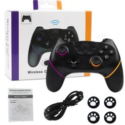 Pink Bluetooth Game Controller For PC/Switch