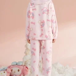 Pink Bunny Pajama Set